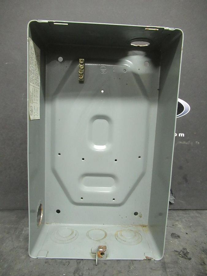 Used SQUARE D CLASS 8903 TYPE LXG 30 SERIES B CONTACTOR / STARTER ENCLOSURE 12 X 7.25