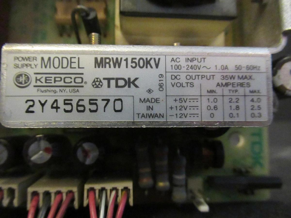 Used KEPCO POWER SUPPLY CIRCUIT BOARD MRW150KV / EA00B133 **WARRANTY INCLUDED**