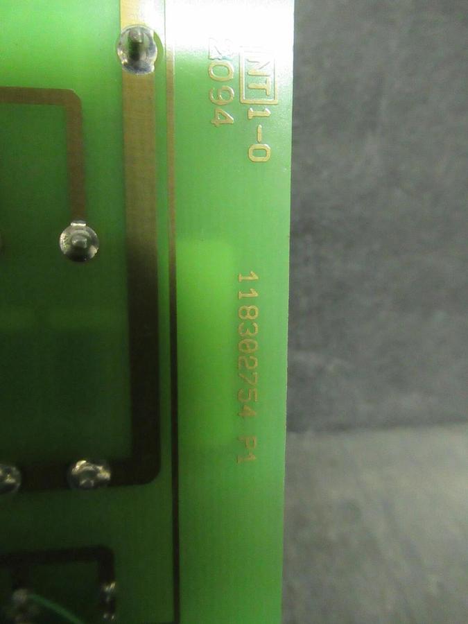 Used EXIDE 101072956 REV P3 POWER SUPPLY FAIL DETECTOR CIRCUIT BOARD 118302754 P1