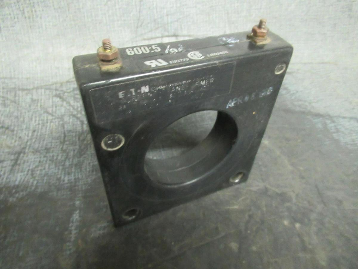 Used EATON CURRENT TRANSFORMER ASHT-601 600:5A