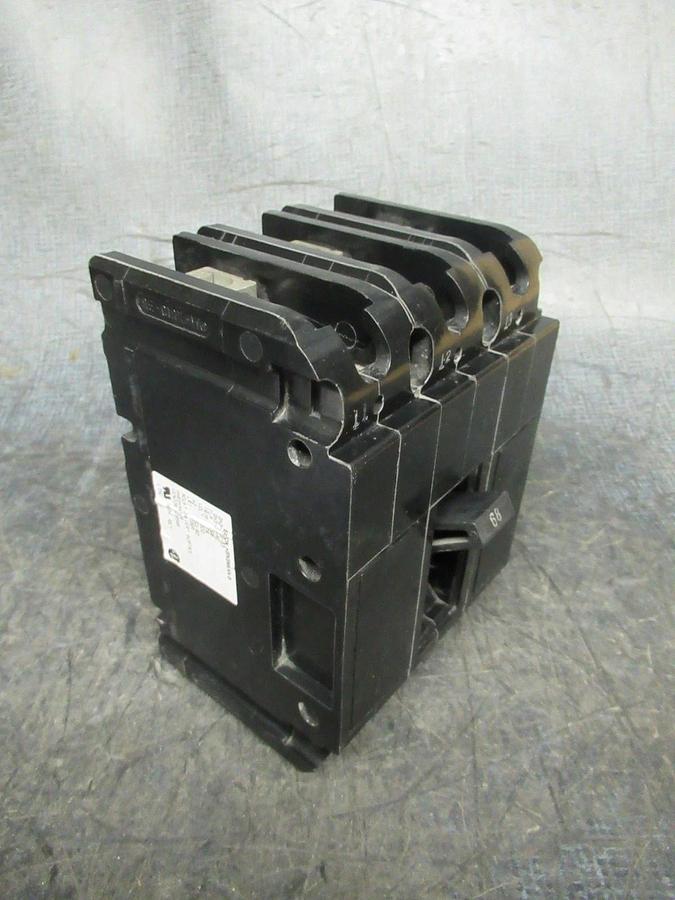 Used 68 AMP GE / HEINEMANN GH3-Z13-53 3 POLE 600VAC W/ LUGS **WARRANTY INCLUDED**