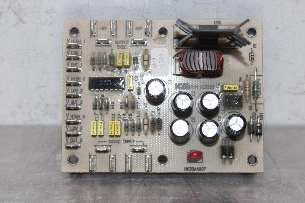 Used CARRIER ICM CONTROL CIRCUIT BOARD AC3203 HK35AA007 **WARRANTY INCLUDED**