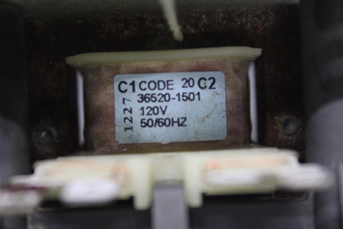 Used TYCO ELECTRONICS CONTACTOR HN53HF115 3100-30T1728TX 60 AMP 600 VAC 3-PHASE