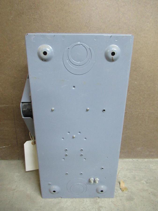 Used SQUARE D HEAVY DUTY SAFETY SWITCH HU362 TYPE 1 ENCL. 60 AMP 60 HP 600 VAC 3-POLE