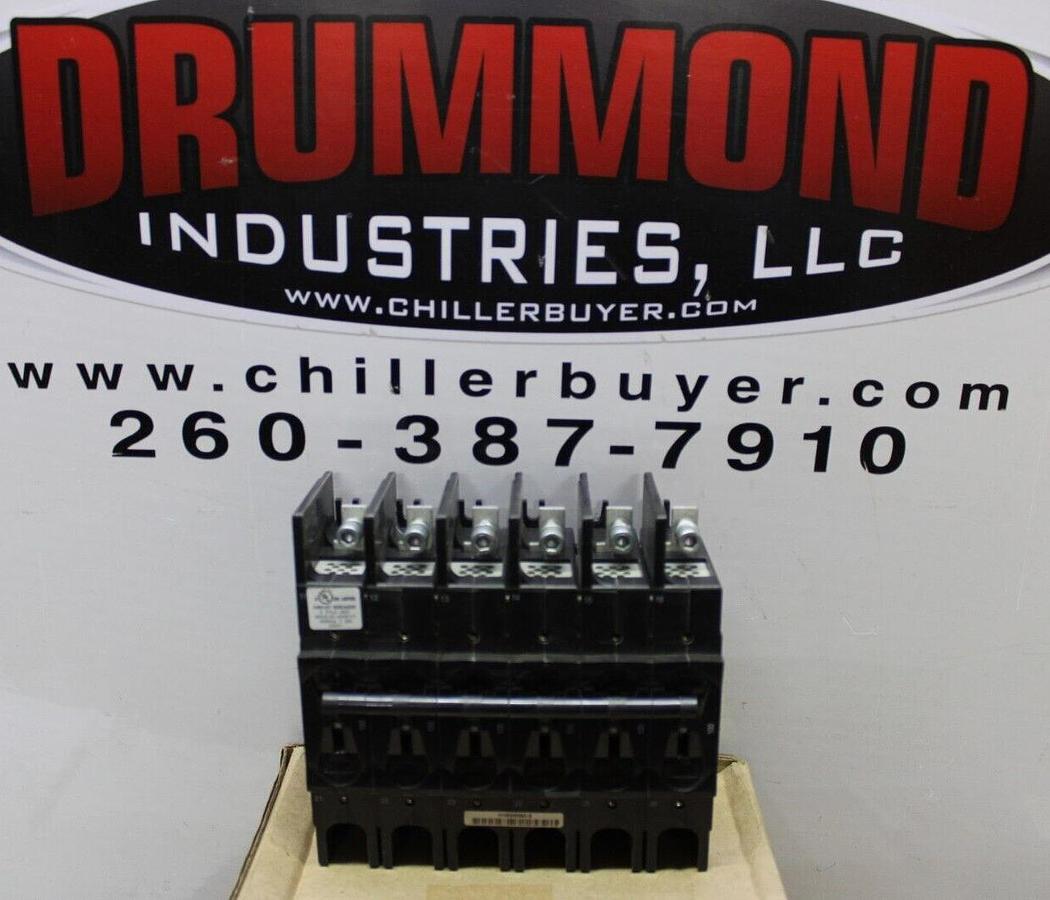 Used AIRPAX BREAKER 209-6-2601-660 6-POLE 240 VAC 115 AMP HH83XE660-B