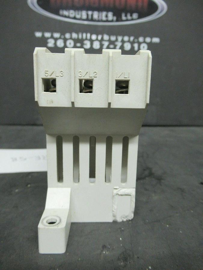 Used CUTLER HAMMER THERMAL OVERLOAD RELAY C306DN3 SER. B1 600 VAC W/ C306TB1 ADAPTER