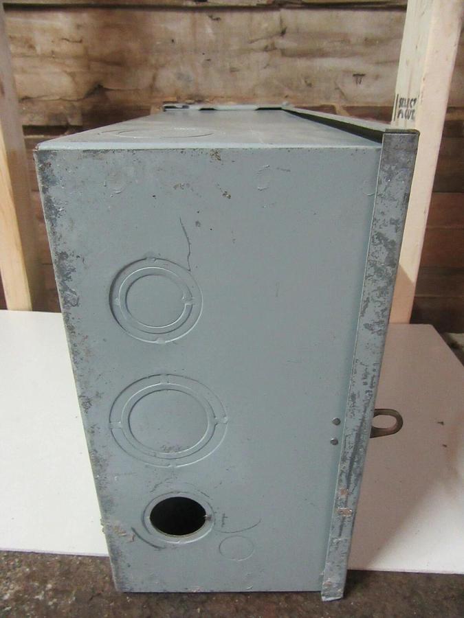 Used FPE FEDARAL PACIFIC RH5636R NON-FUSIBLE DISCONNECT NEMA 3R 60 AMPS 600 VAC