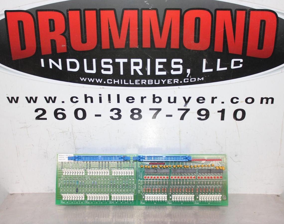 Used MCQUAY 24 CHANNEL DIGITAL INPUT CIRCUIT BOARD 658160B-07 006-000421-07