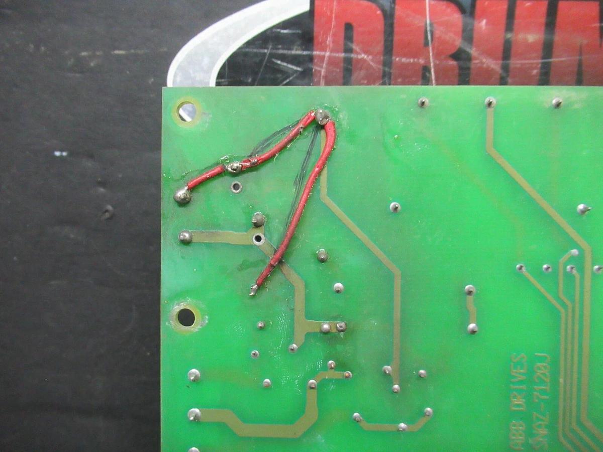 Used ABB CIRCUIT DRIVE BOARD SNAT7120 SNAZ7120-J 7120KJJ9180104 **WARRANTY INCLUDED**