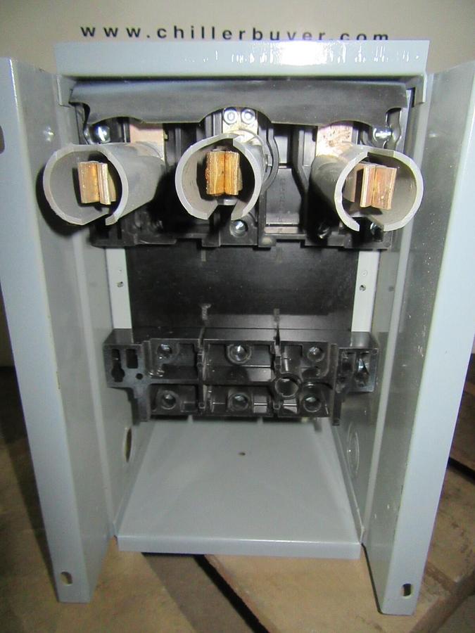 Refurbished 30 AMP ITE BD FUSIBLE BUS PLUG BOS14351 3 PH 600/480 VAC WITH GROUND VACU-BREAK
