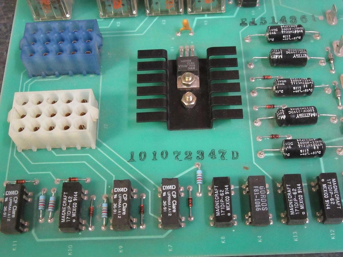 Used EXIDE RELAY MODULE CARD CIRCUIT BOARD 101072347D *WARRANTY INCLUDED*