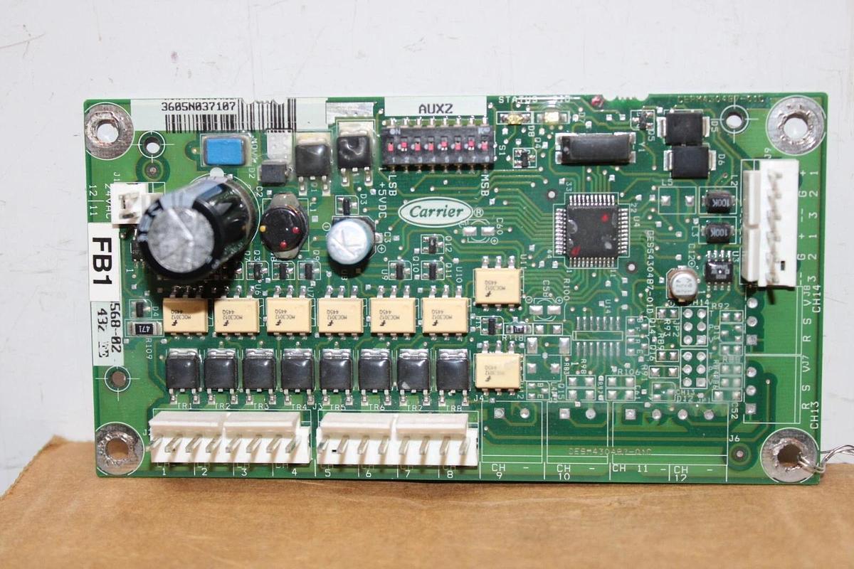 Used CARRIER HVAC DRIVER BOARD CESS430487-02E CEBD430487-03C CESM430487-01C