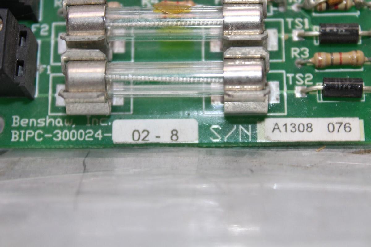Used BENSHAW CIRCUIT BOARD BIPC-300024-02-8 **WARRANTY INCLUDED**