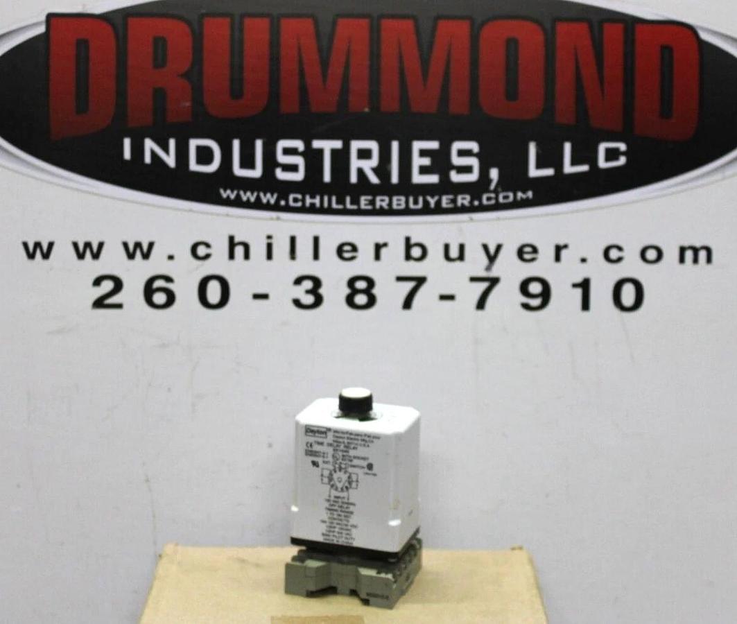 Used DAYTON TIME DELAY RELAY 6X154N 120 VAC 10 AMP 1-180 SECOND **WARRANTY INCLUDED**