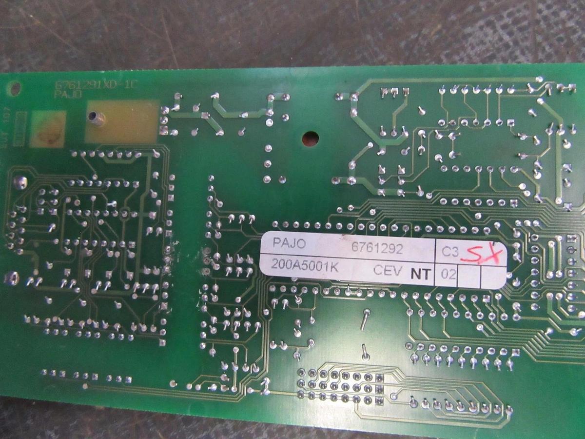 Used MGE UPS SYSTEMS PCB CIRCUIT 6761291XD-2C PAJO **WARRANTY INCLUDED**