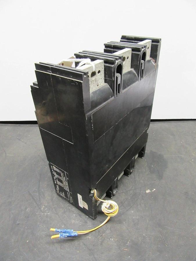 Used WESTINGHOUSE CIRCUIT BREAKER LH36F600E 600 AMP 3-POLE 600 VAC LHE FRAME