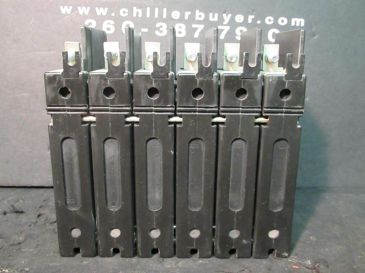 Used AIRPAX 6 POLE 38 AMP BREAKER 480 VAC LINE 9613 219-6-2601-612 HH83XE612-B 44 A