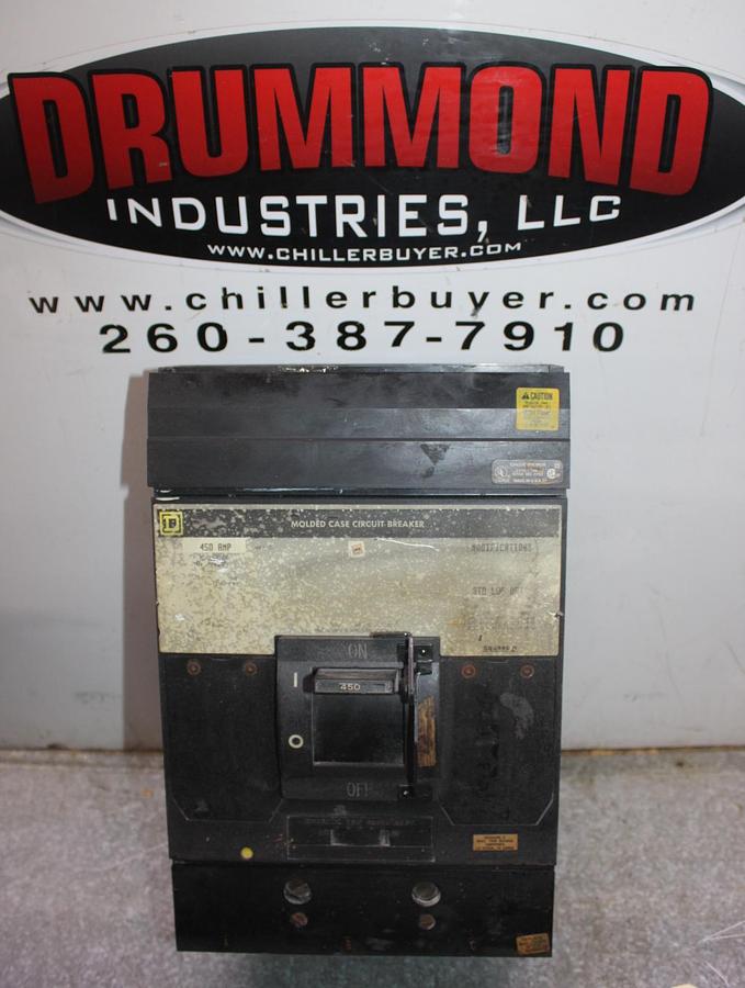 Used SQUARE D I-LINE CIRCUIT BREAKER IL34300 300 AMP 480 VAC 3-POLE