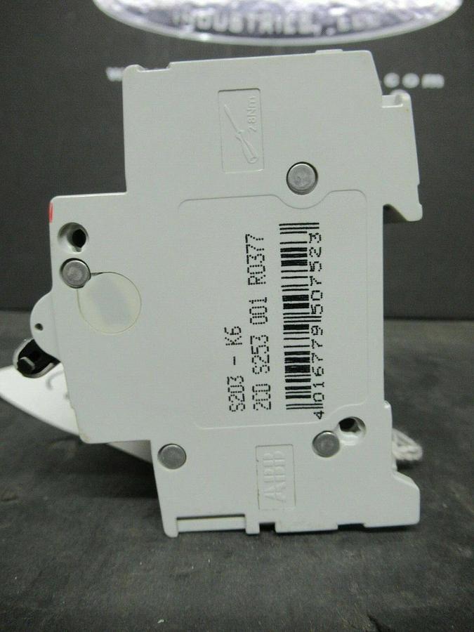 Used 6 AMP ABB BREAKER S203-K6 400 VAC 3 POLE **WARRANTY INCLUDED**