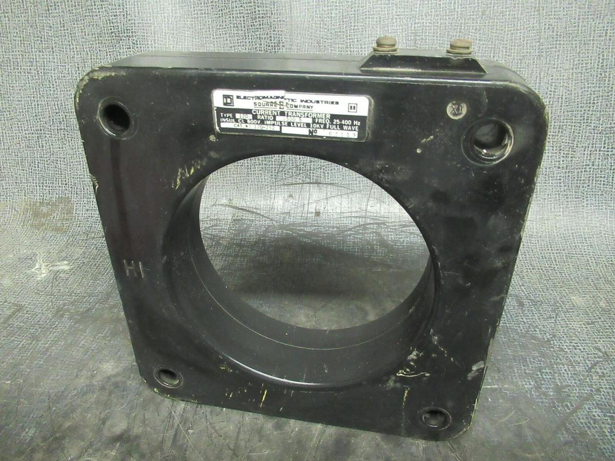 Used INSTRUMENT TRANSFORMER CURRENT TRANSFORMER 120-252 RATIO: 2500:5 **WARRANTY**