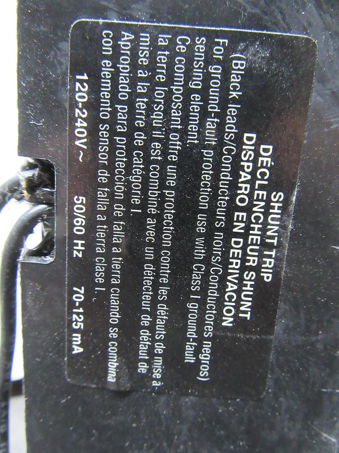 Used SQUARE D I-LINE CIRCUIT BREAKER KC34200CBA1021 200 AMP 480 VAC W/ SHUNT TRIP