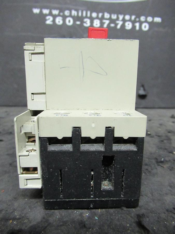 Used TELEMECANIQUE MANUAL MOTOR STARTER GV1-M14 5 HP @ 460 VAC 3 PH 6 - 10 AMPS