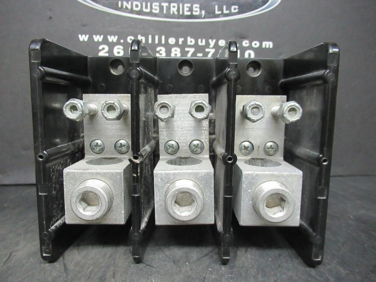 Used MARATHON DISTRIBUTION BLOCK 4443569-5 600 VAC 380 AMP **WARRANTY INCLUDED**