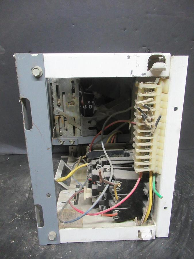 Used ALLEN BRADLEY MOTOR CONTROL BUCKET 12" NEMA SIZE 0 STARTER 509-A0D 600 V 18 AMP
