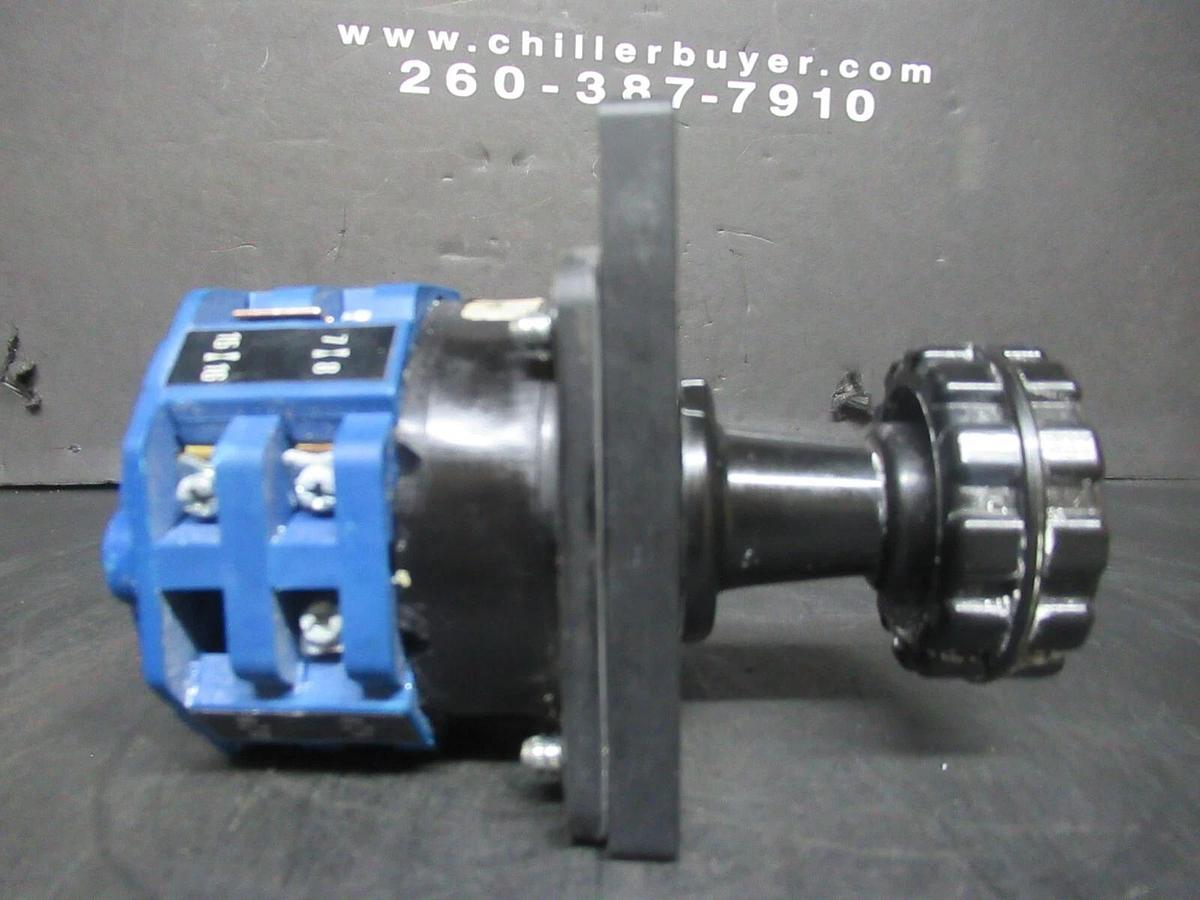 Used KRAUS + NAIMER ROTARY SWITCH A11 3 PHASE 600 VAC 10 AMP 1 HP L68952/002 AM9