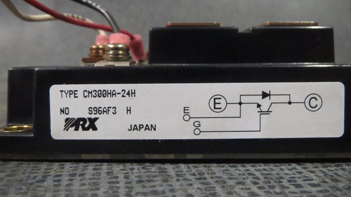 Refurbished V-TRON MITSUBISHI PRX IGBT POWER TRANSISTORS # CM300HA-24H # 152507920-001 REV A