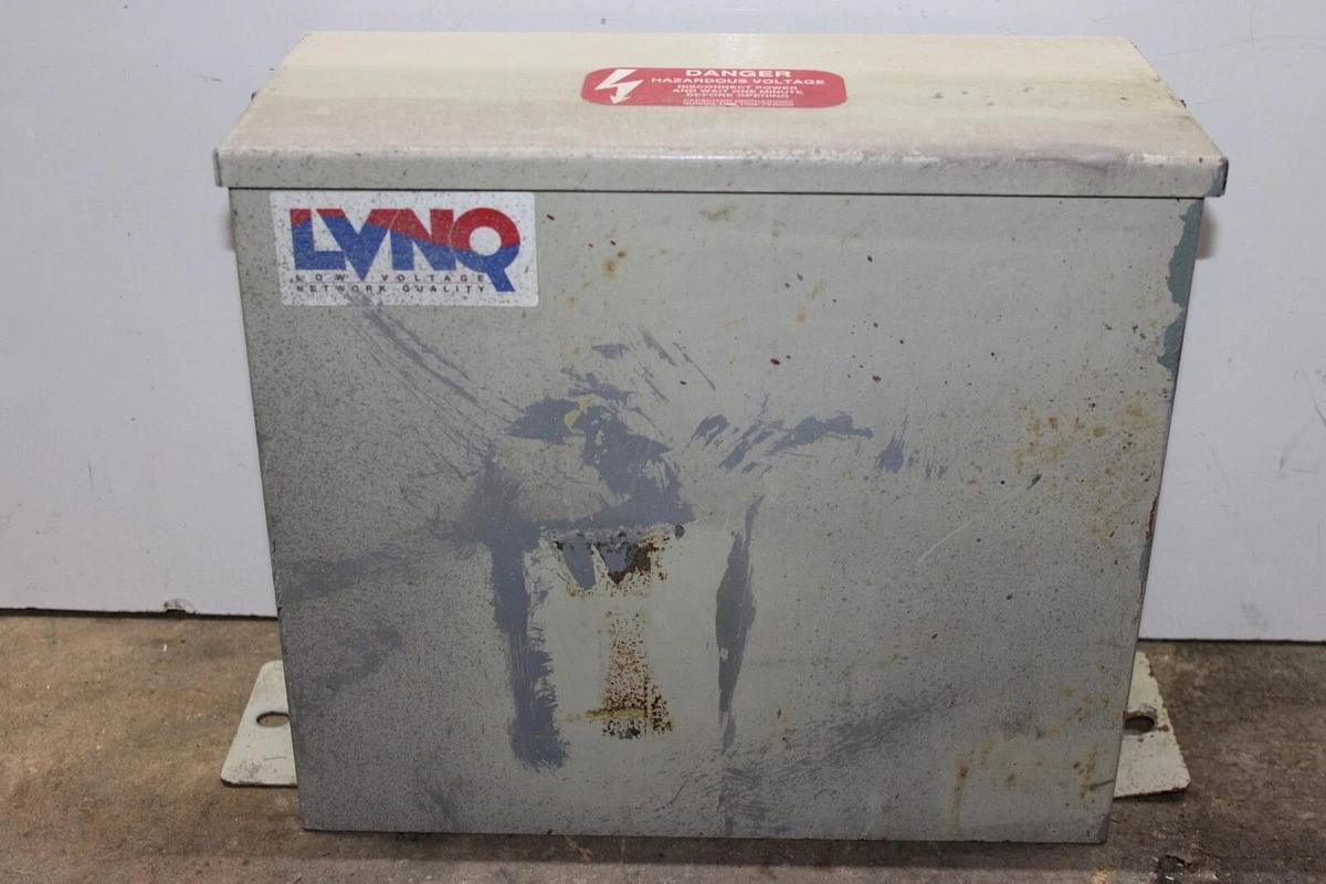 Used ABB LVNQ DRY CAPACITOR 50 KVAR 480 VAC 3-PHASE SELF-HEALING