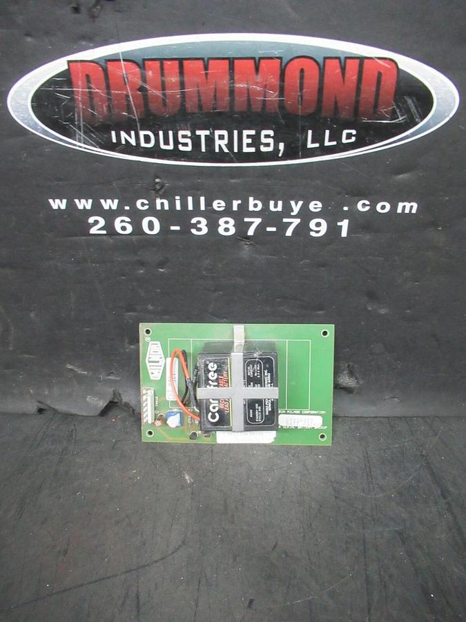 Used PELLERIN MILNOR BACK-UP BATTERY BOARD 08BSBB1T **WARRANTY INCLUDED**
