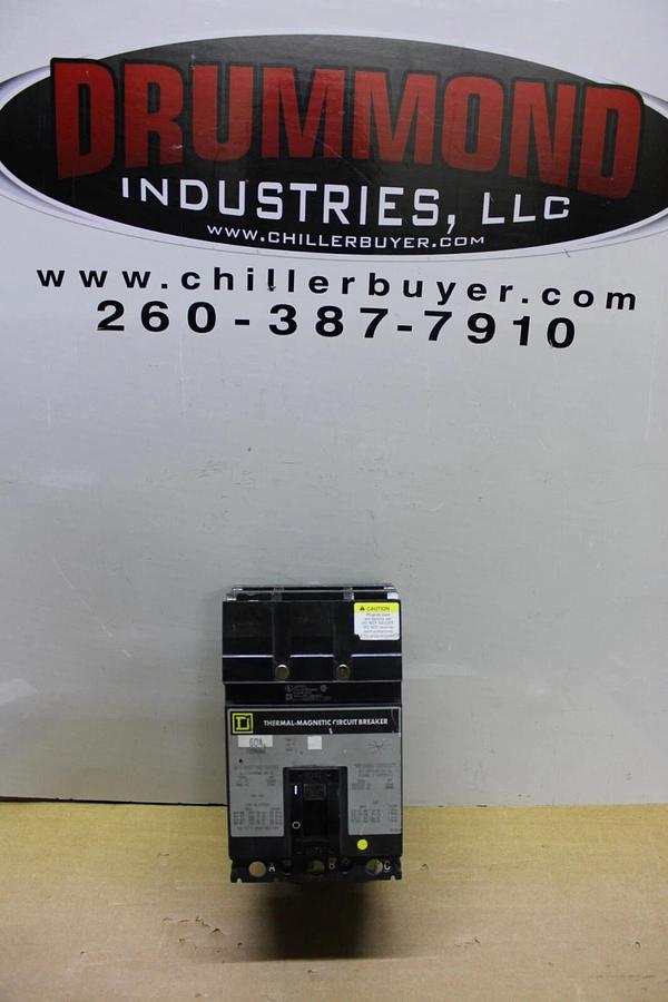Used SQUARE D I-LINE CIRCUIT BREAKER FC34060 60 AMP 480 VAC 3-POLE **WARRANTY**