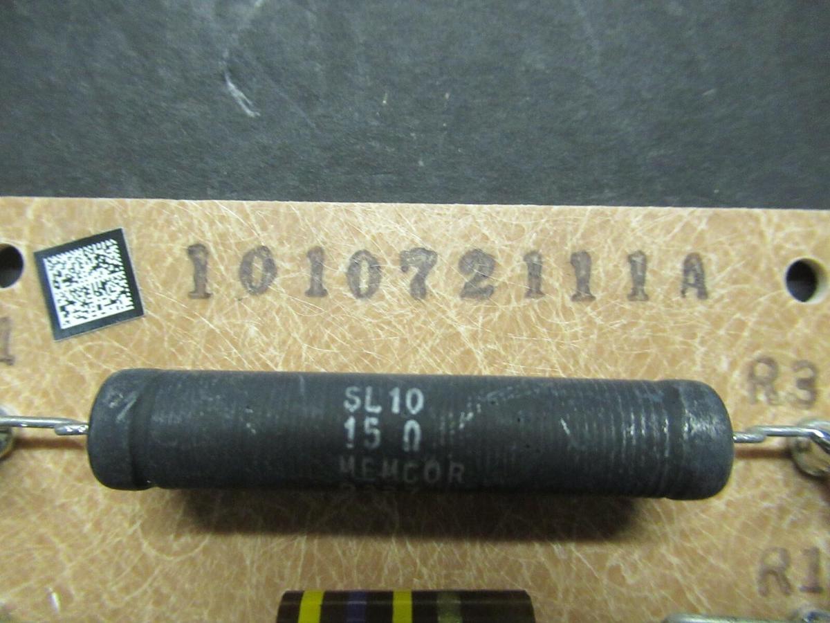 Used GENERAL ELECTRIC EXIDE 101072111A EJ331286 STATIC SWITCH CIRCUIT BOARD COMPONENT