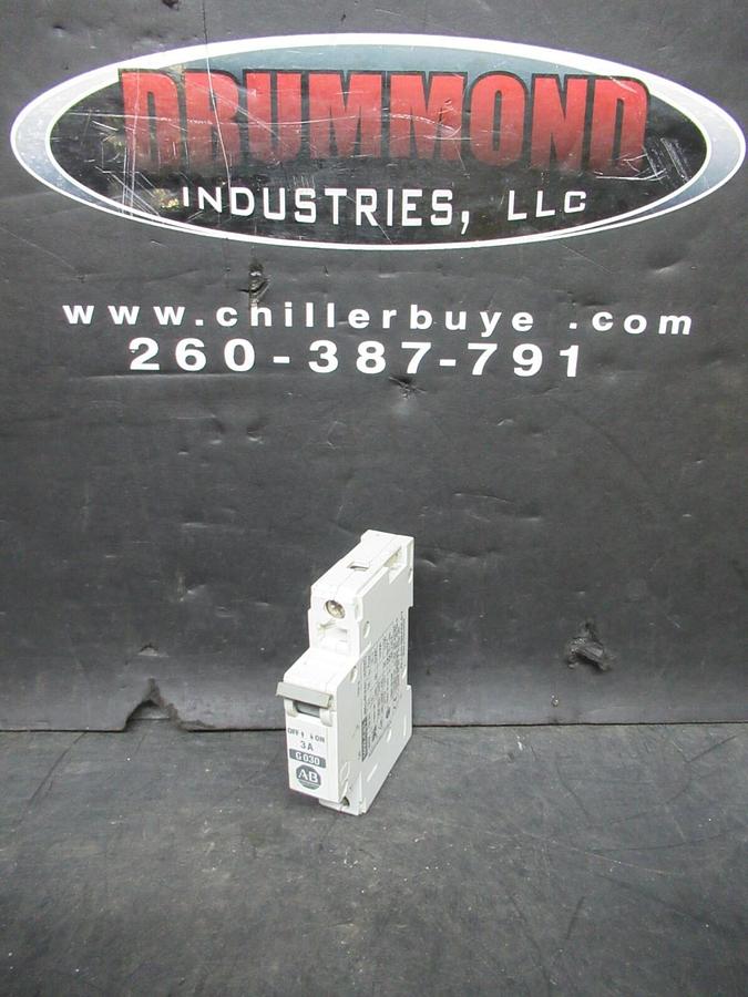 Used ALLEN BRADLEY BREAKER 1492-CB1 SER. B G-030 3 AMP 277 VAC **WARRANTY INCLUDED**