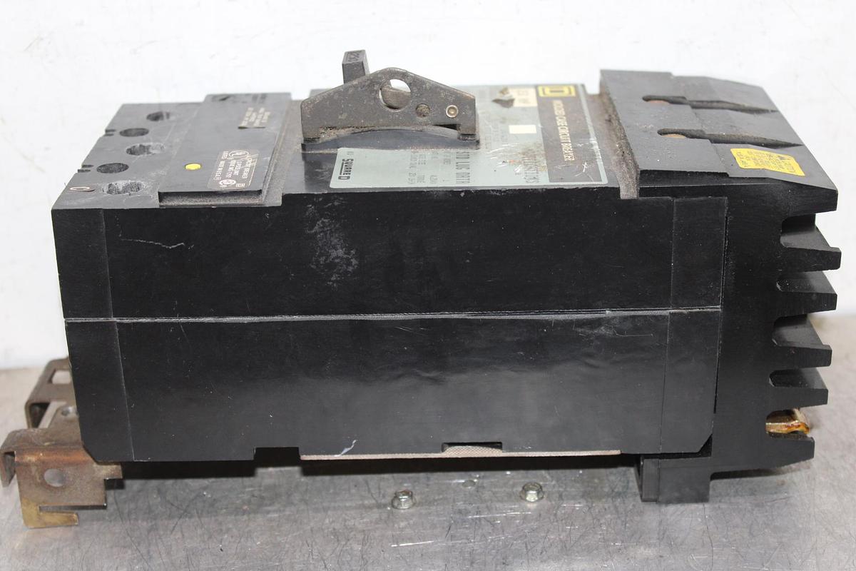 Used SQUARE D I-LINE CIRCUIT BREAKER KA36150 150 AMP 600 VAC 3-POLE