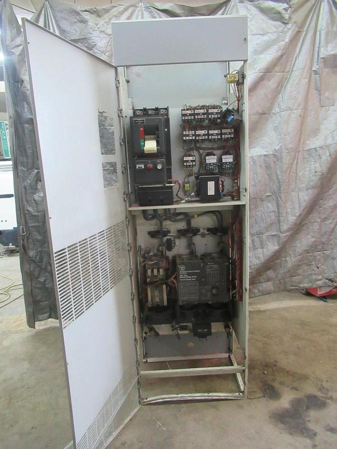 Used WESTINGHOUSE 350 HP 420 AMP SOLID STATE REDUCED VOLTAGE STARTER 480 VAC VECTROL