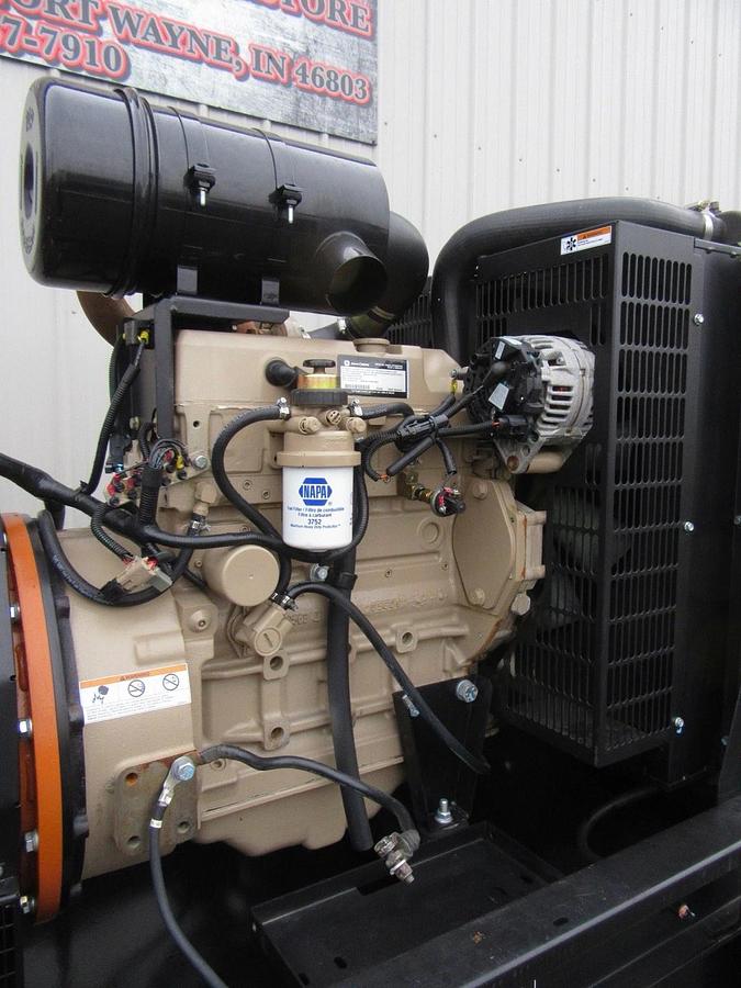Used 30 KW DIESEL GENERATOR GENERAC 120/240 VOLT SINGLE PHASE 403 HOURS VIDEO WE SHIP