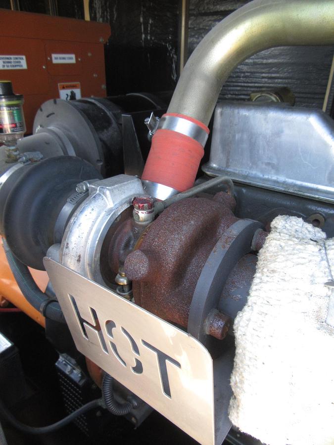 Used 60 KW DIESEL GENERATOR GENERAC 120/240 VOLT SOUND ENCLOSED VIDEO WE SHIP