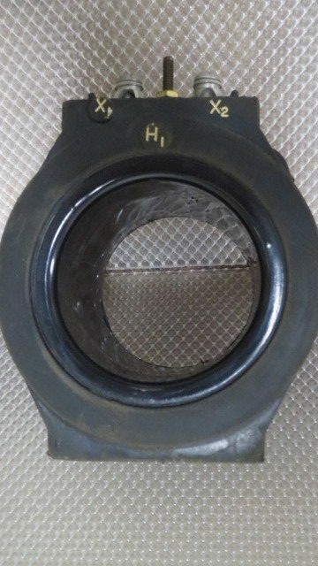Used GE JAK-O 800:5 AMP CURRENT TRANSFORMER BIL - 10 KV 750x33g306