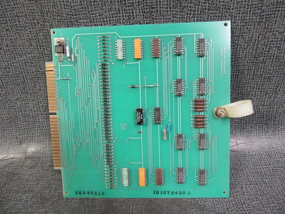 Used EXIDE INV INTERFACE CARD CIRCUIT BOARD A5A1 // 101072430 REV D //118302417 REV A