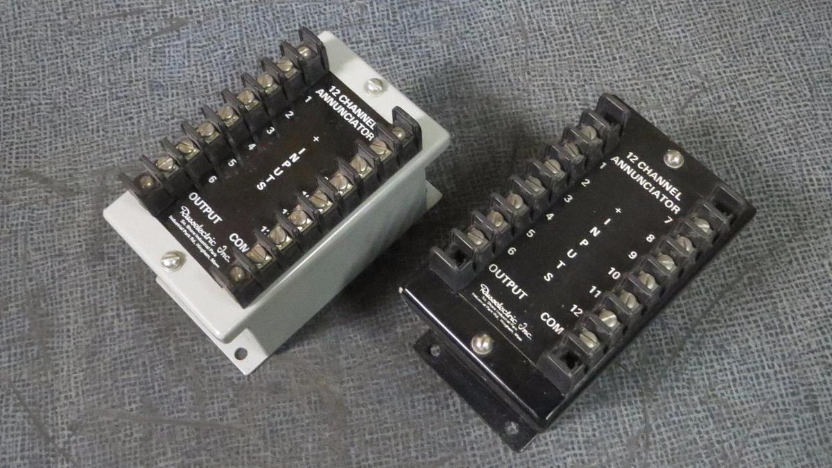 Used RUSSELECTRIC INC 12 CHANNEL ANNUNCIATOR * INCLUDES WARRANTY*