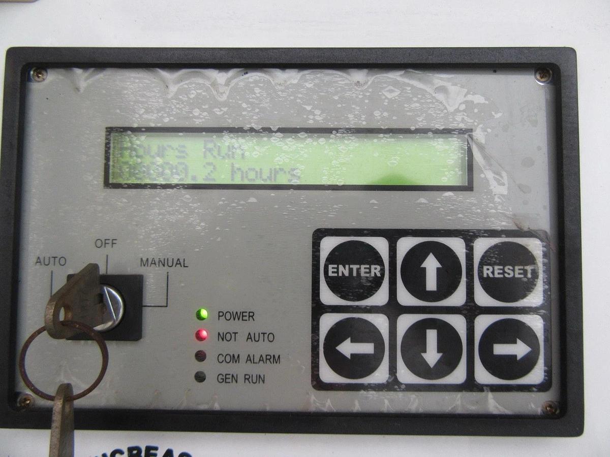 Used 50 KW DIESEL GENERATOR GENERAC 120/240V 1 PH ONLY 137.5 HRS  ENCLOSED 50 KW