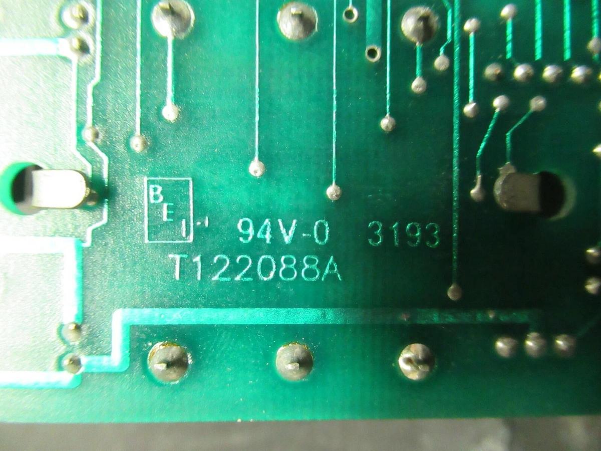 Used BEI CIRCUIT BOARD T122088A 94V-0 3193 **WARRANTY INCLUDED**