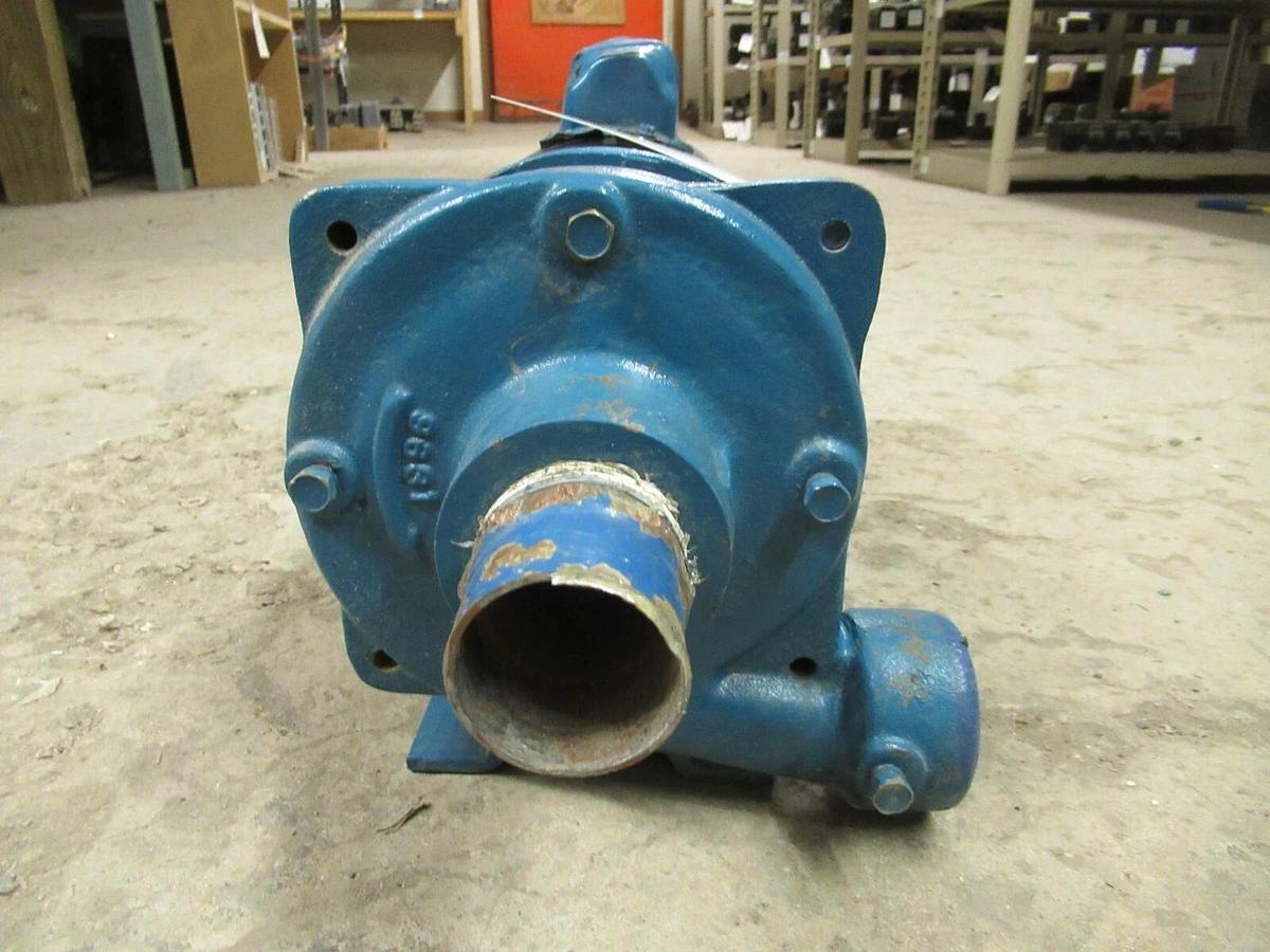 Used BURKS CIRCULATION PUMP 15G5 15G5-1-1/4 1.5 HP 115/208-230 VOLTS 3450 RPM EU1502