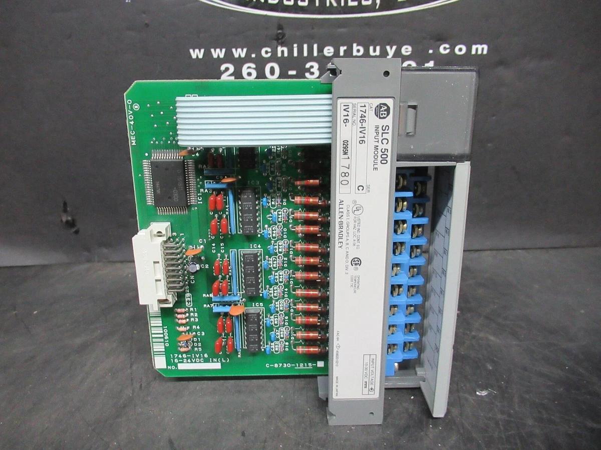 ALLEN BRADLEY SLC-500 INPUT MODULE 1746-IV16 SER. C *NEW SURPLUS*