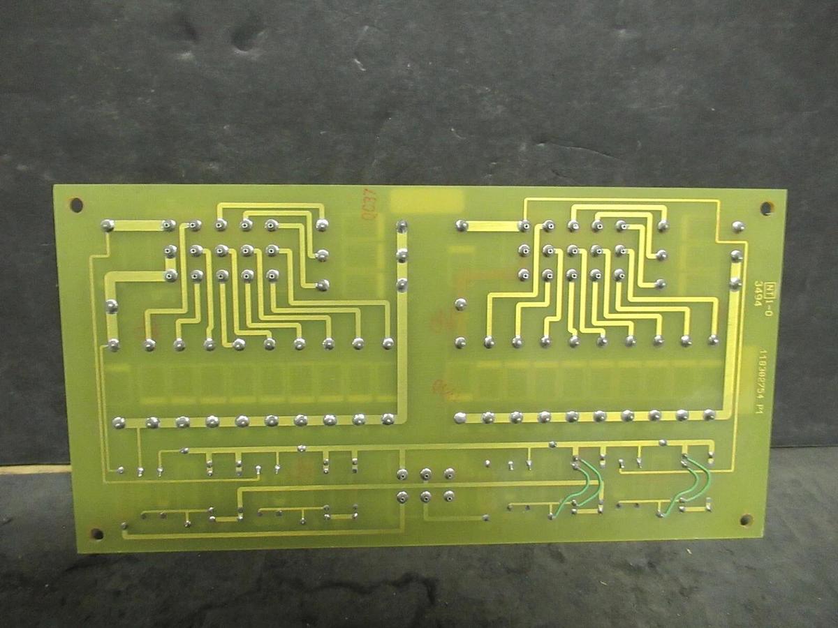 Used EXIDE 101072956 REV P3 POWER SUPPLY FAIL DETECTOR CIRCUIT BOARD 118302754 P1