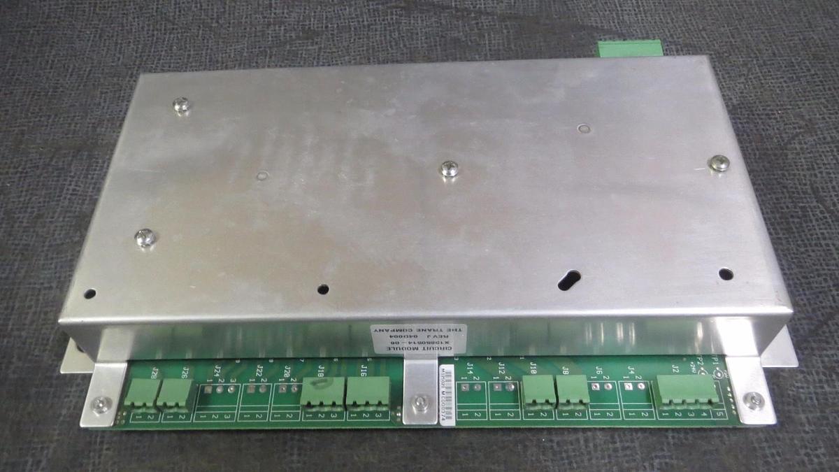 Used TRANE CIRCUIT MODULE  MODEL/REVISION: X13650514-08 REV J **WARRANTY INCLUDED**