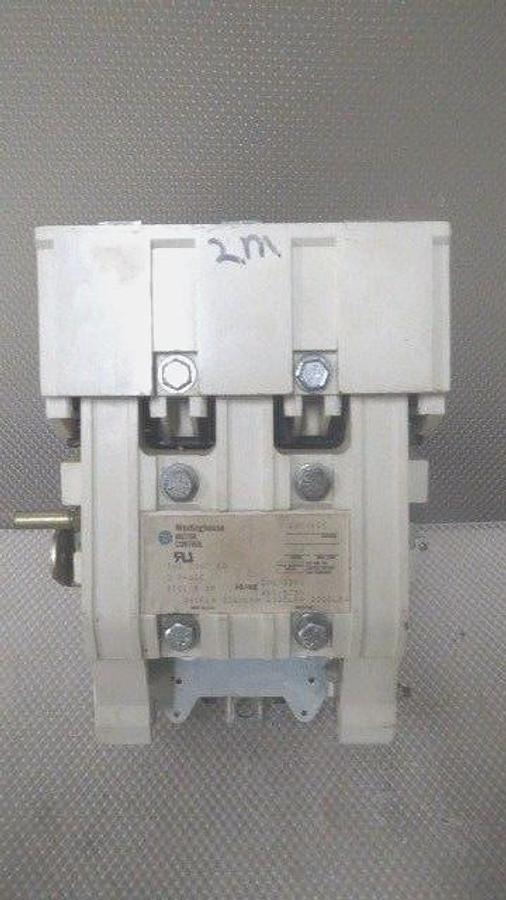 Used WESTINGHOUSE CONTACTOR SIZE 5 DP 361 FLA 2320 LRA 3 PHASE MODEL A201KGC