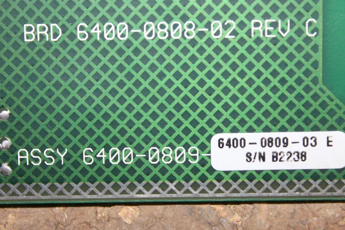Used TRANE CIRCUIT BOARD FOR CHILLER MODULE 6400-0809-03 6400-0808-02 REV. C
